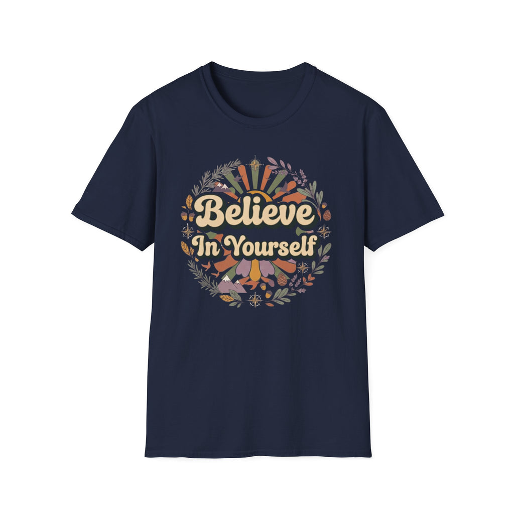 Believe In Yourself T-Shirt — Acorn Leaves (79)
