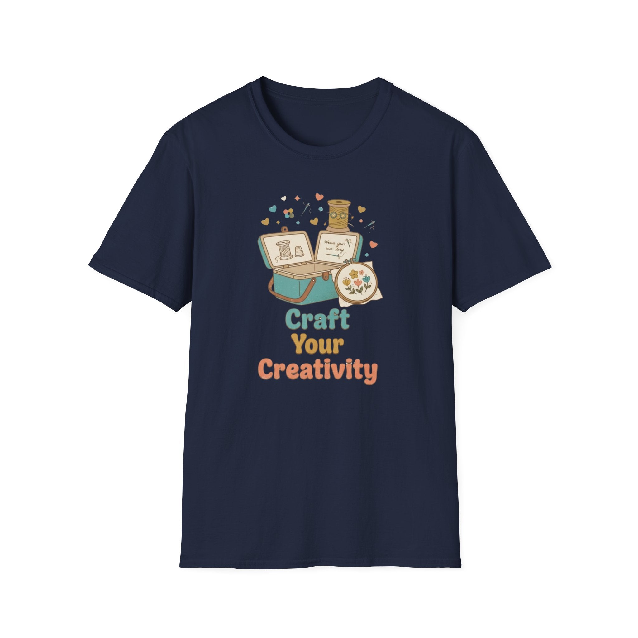 Craft Your Creativity T-Shirt — Hearts & Yarn (92)
