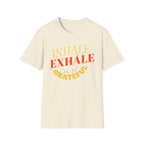 Inhale Exhale Grateful T-Shirt — Face Breath (140)