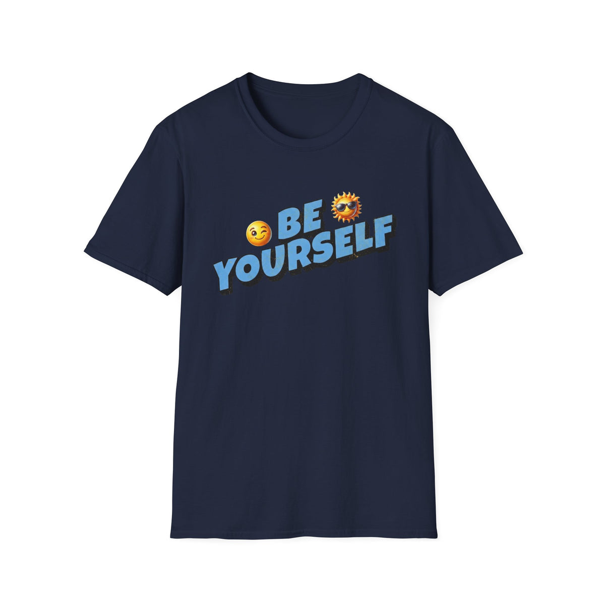 Be Yourself - Emoji T-Shirt — Face Emoji (136)