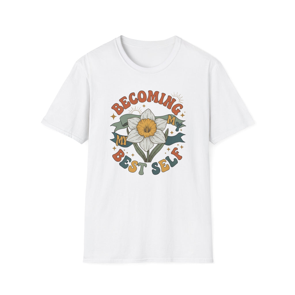Becoming My Best Self T-Shirt — Daffodil (68)