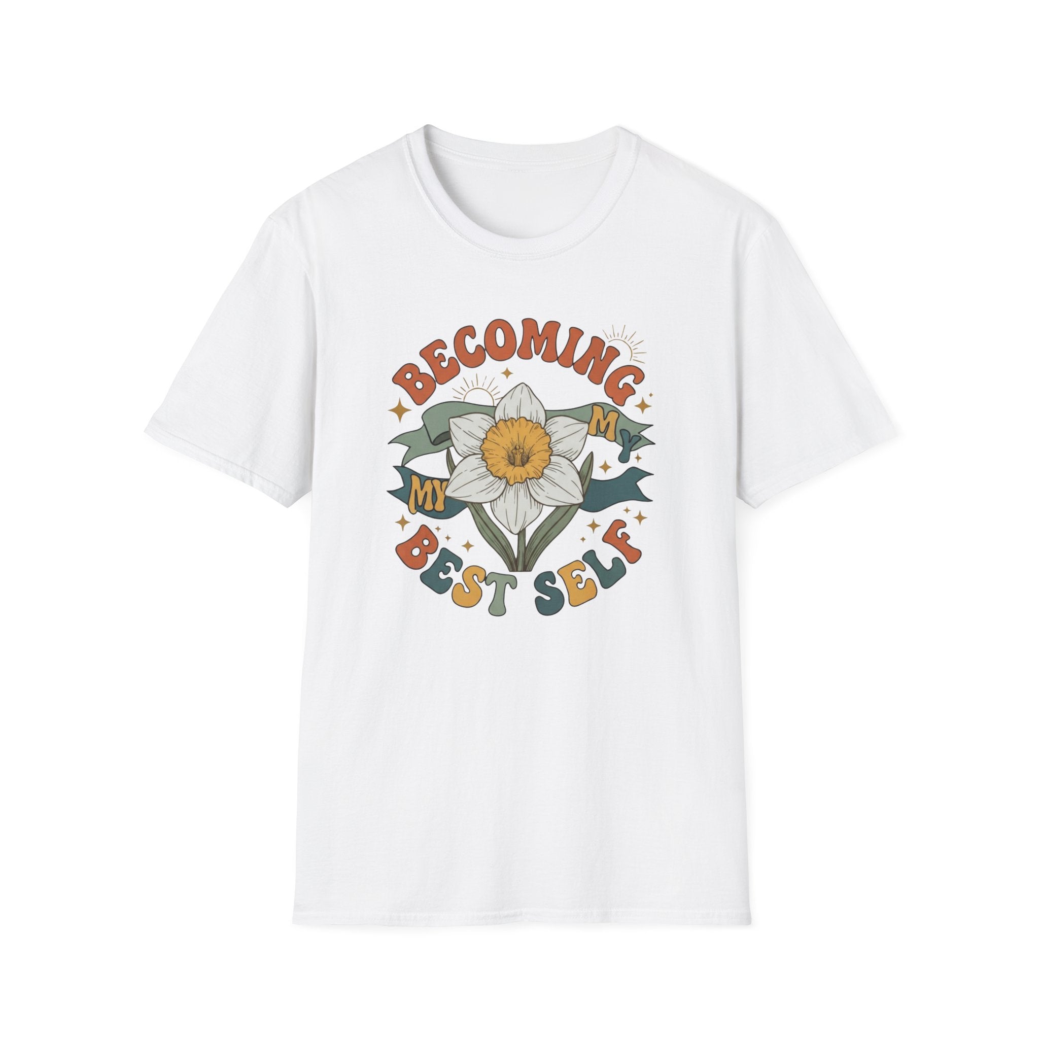 Becoming My Best Self T-Shirt — Daffodil (68)