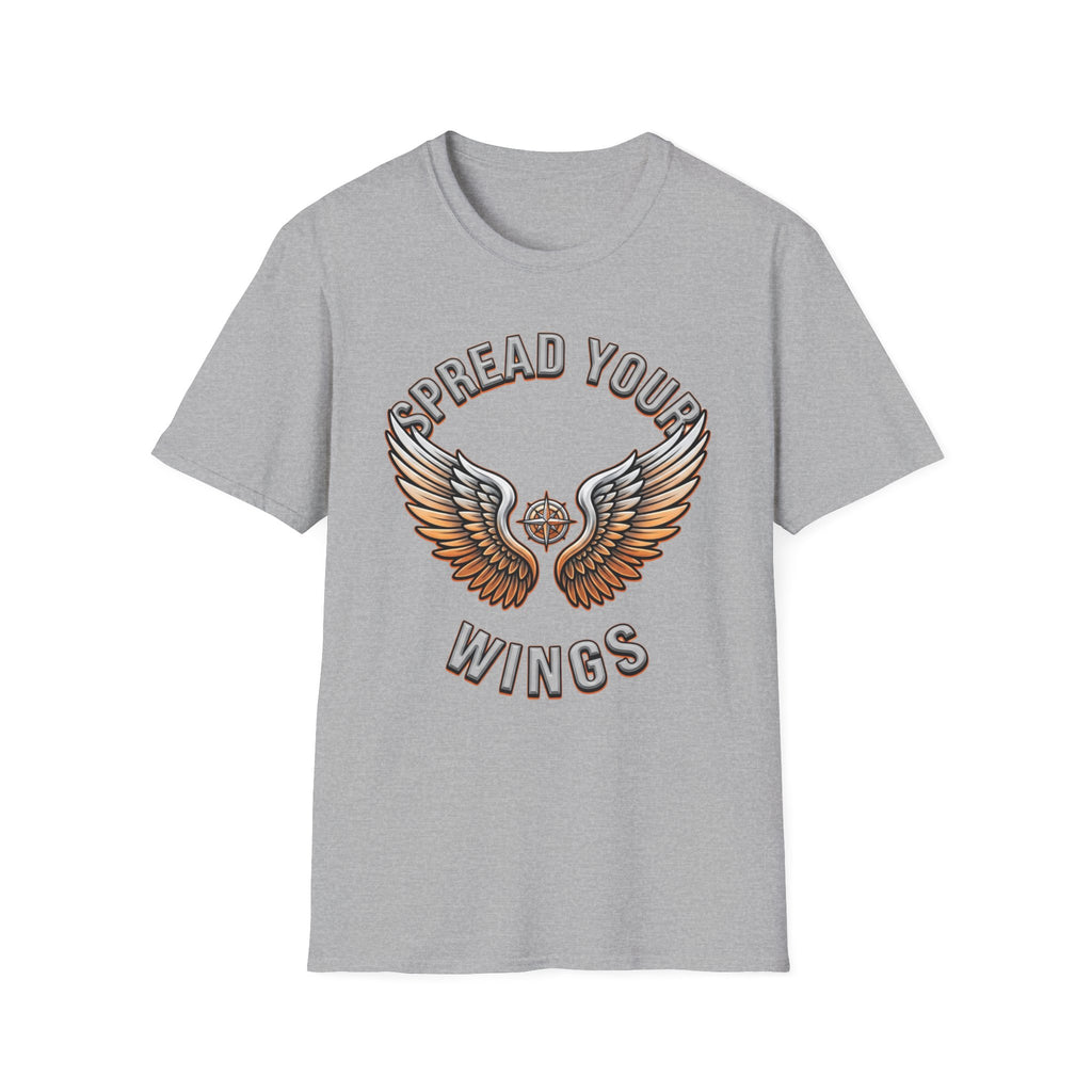 Spread Your Wings T-Shirt — Wings Orange (70)