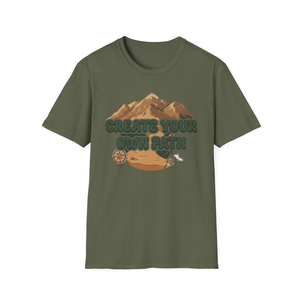 Create Your Own Path T-Shirt — Mountain Pathway (80)