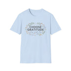 Choose Gratitude T-Shirt — Wild Flowers (41)