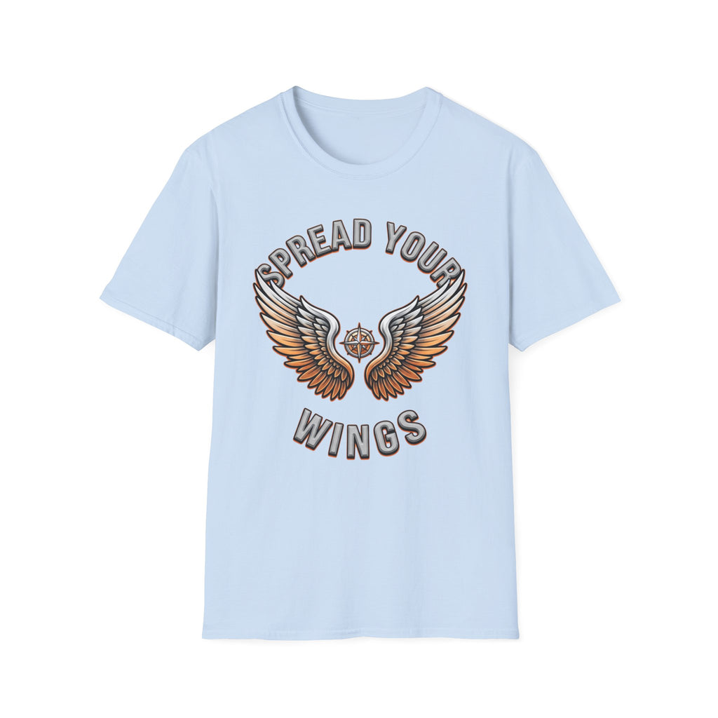 Spread Your Wings T-Shirt — Wings Orange (70)