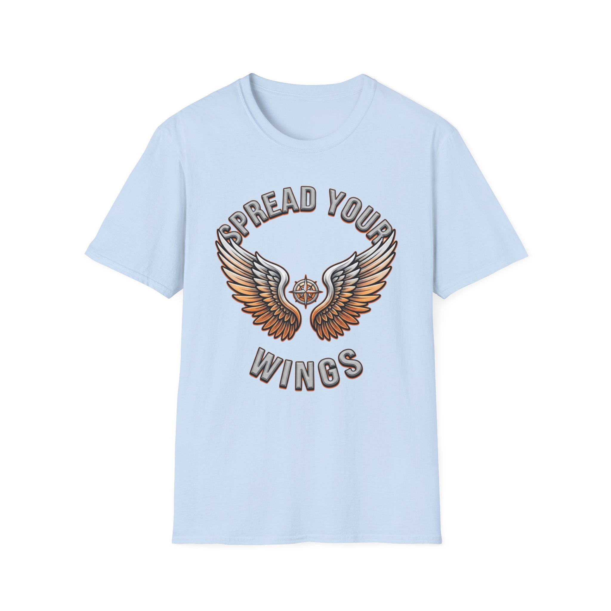 Spread Your Wings T-Shirt — Wings Orange (70)