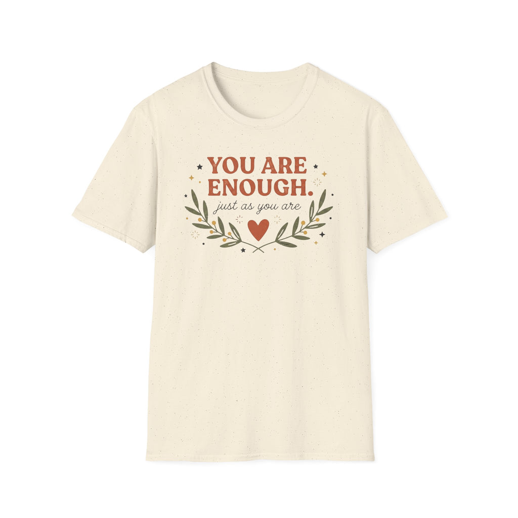 You Are Enough T-Shirt —Stars Leaves Heart (39)