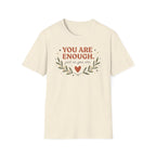 You Are Enough T-Shirt —Stars Leaves Heart (39)
