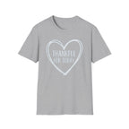 Thankful For Today T-Shirt — Heart (175)