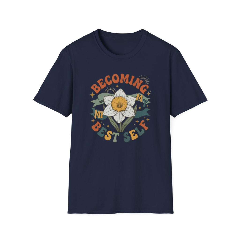 Becoming My Best Self T-Shirt — Daffodil (68)