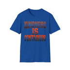 Kindness Is Contagious T-Shirt — Block Text (19)