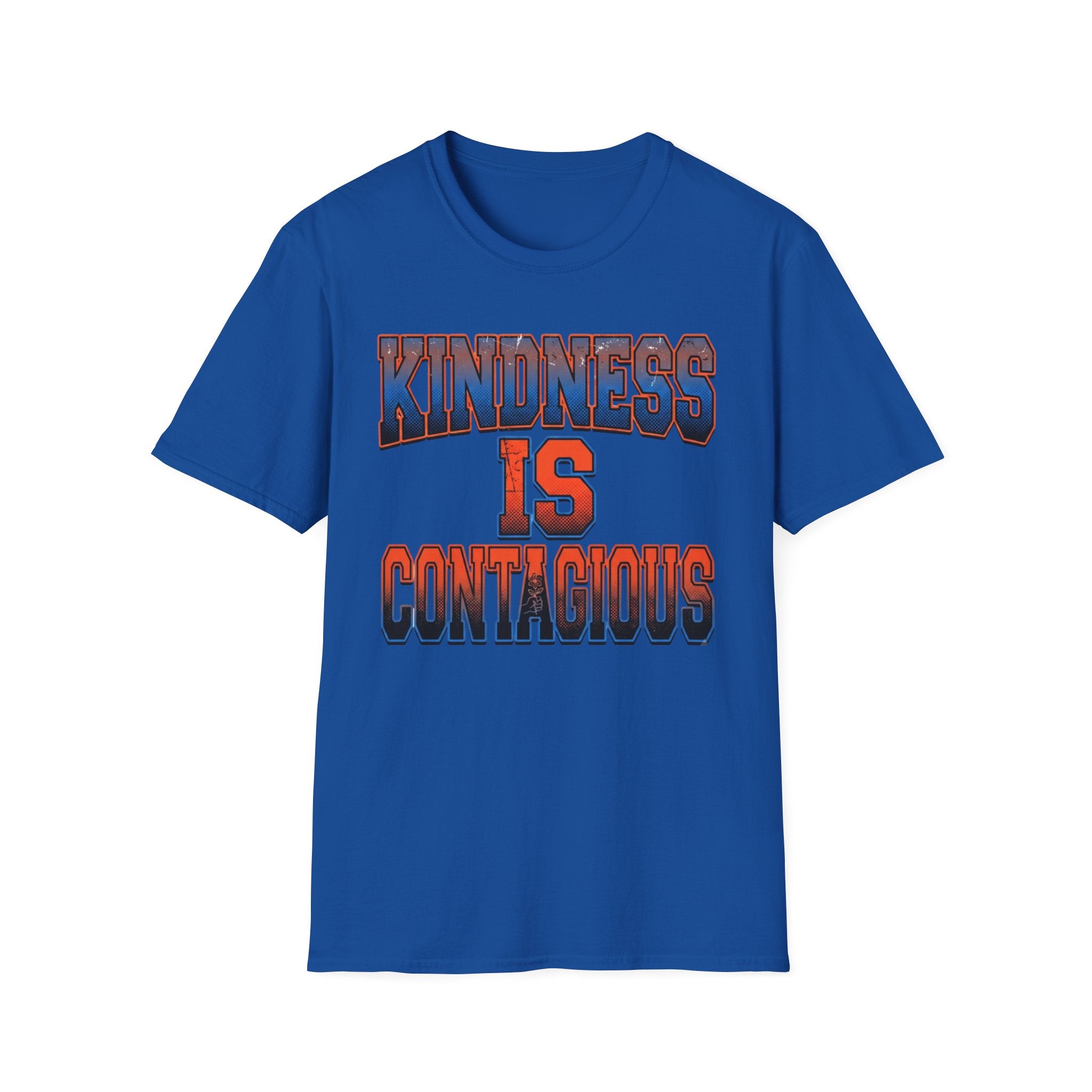 Kindness Is Contagious T-Shirt — Block Text (19)