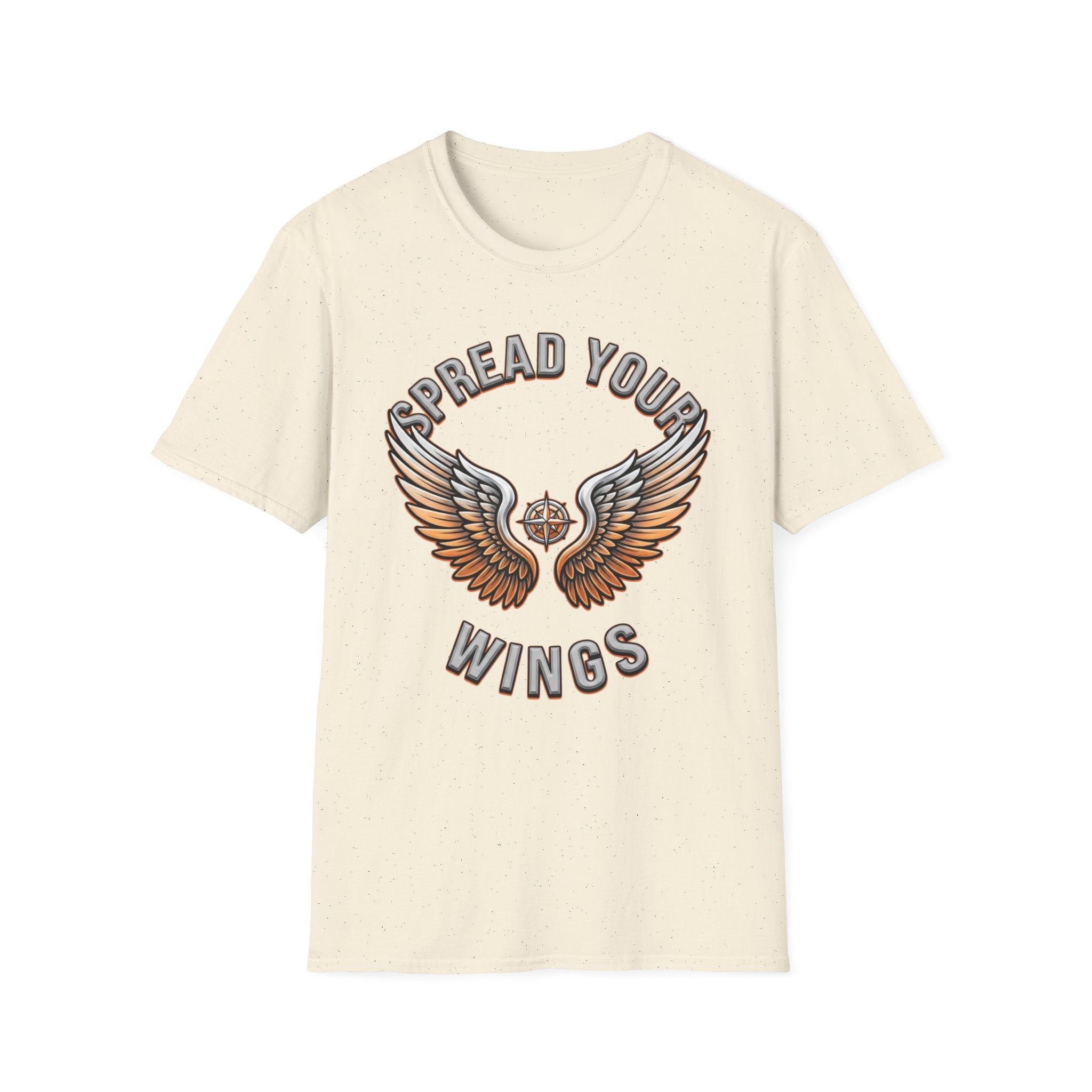 Spread Your Wings T-Shirt — Wings Orange (70)