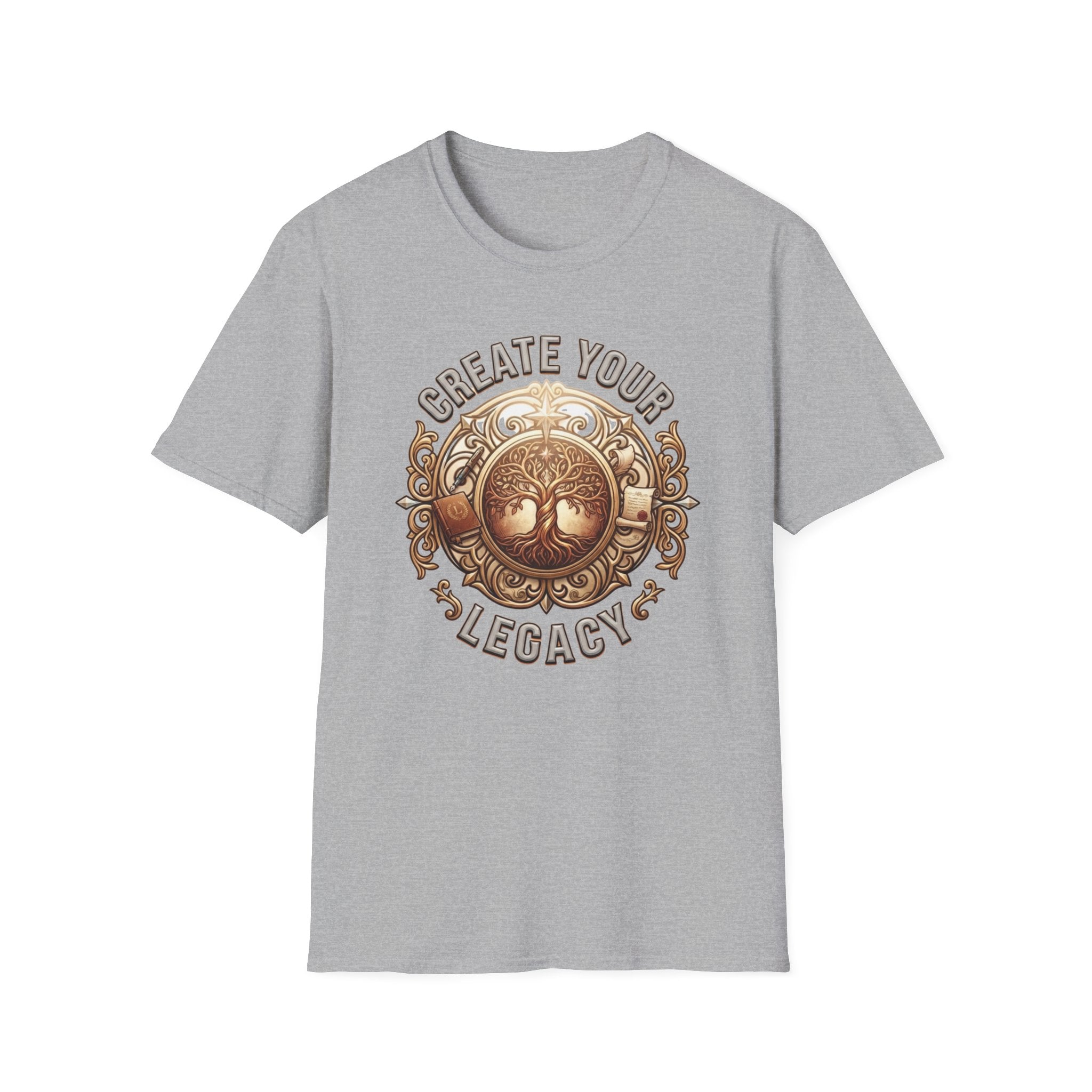 Create Your Own Legacy T-Shirt — Tree Emblem (76)