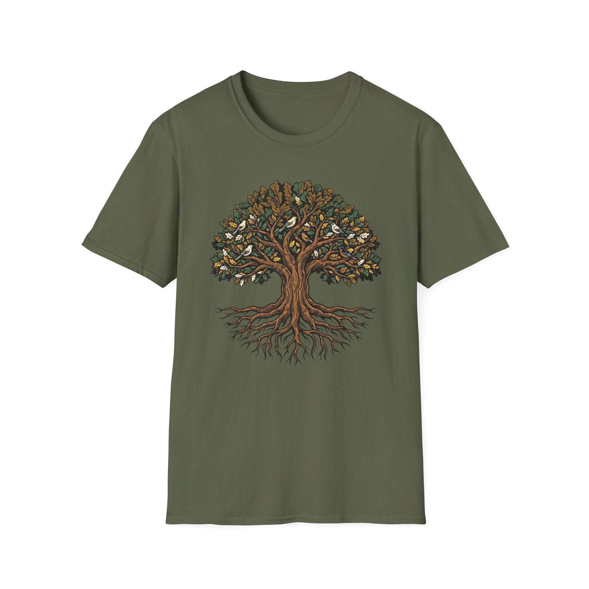 Tree With Roots T-Shirt — (100)