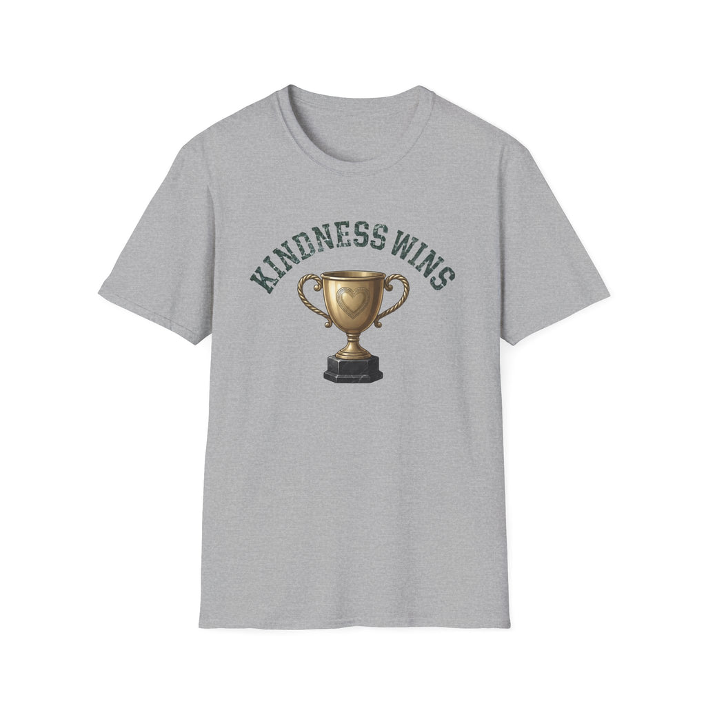 Kindness Wins T-Shirt — Gold Trophy (49)