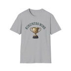 Kindness Wins T-Shirt — Gold Trophy (49)