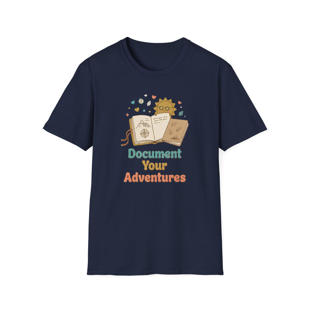 Document Your Adventures T-Shirt — Sun Books (91)