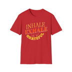 Inhale Exhale Grateful T-Shirt — Face Breath (140)