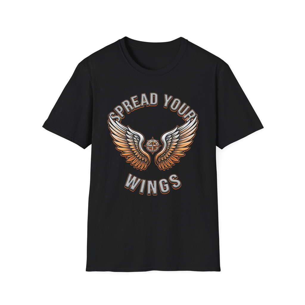 Spread Your Wings T-Shirt — Wings Orange (70)