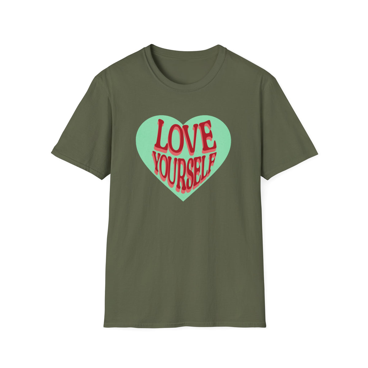 Love Yourself T-Shirt — Heart (148)