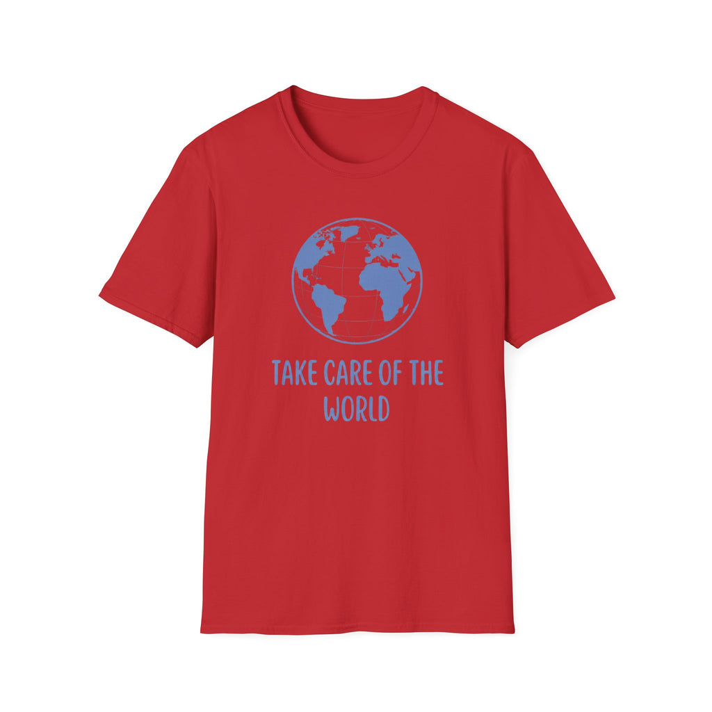 Take Care Of The World T-Shirt — Globe (134)