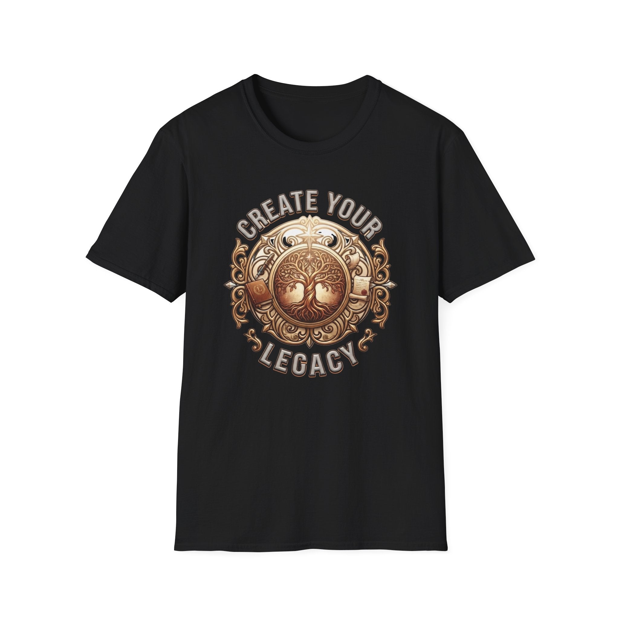 Create Your Own Legacy T-Shirt — Tree Emblem (76)
