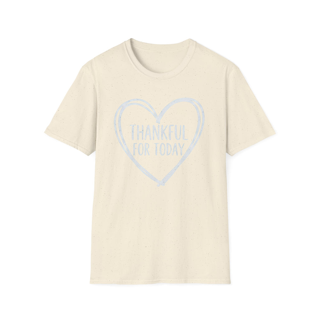 Thankful For Today T-Shirt — Heart (175)