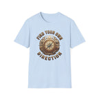 Find Your Direction T-Shirt — Compass Emblem (73)