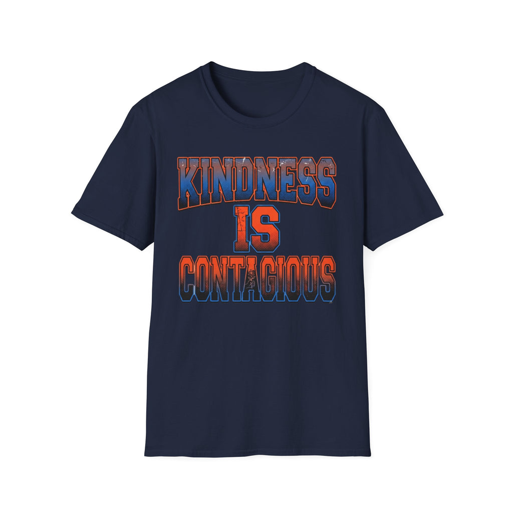 Kindness Is Contagious T-Shirt — Block Text (19)