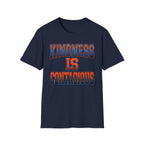 Kindness Is Contagious T-Shirt — Block Text (19)