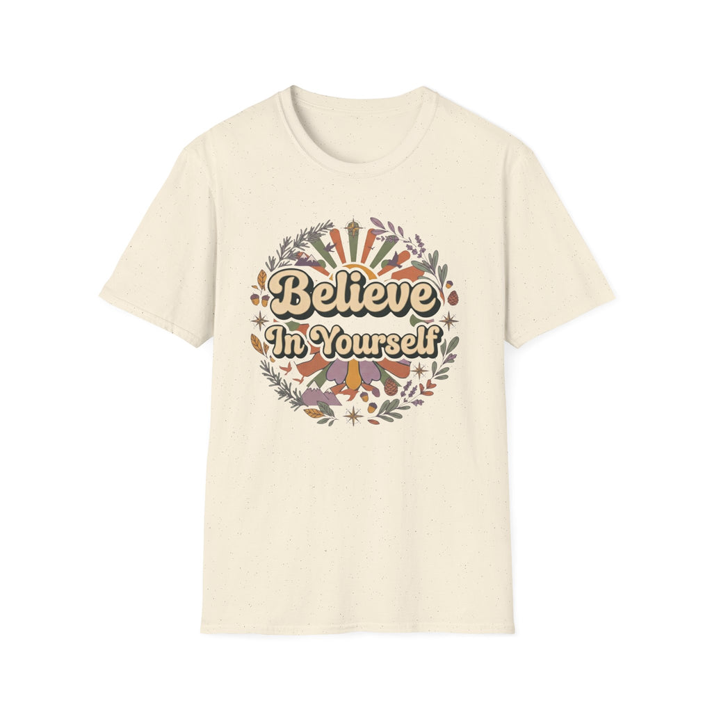 Believe In Yourself T-Shirt — Acorn Leaves (79)