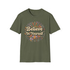 Believe In Yourself T-Shirt — Acorn Leaves (79)