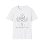 Grow At Your Own Pace T-Shirt — Hand Flower (6)