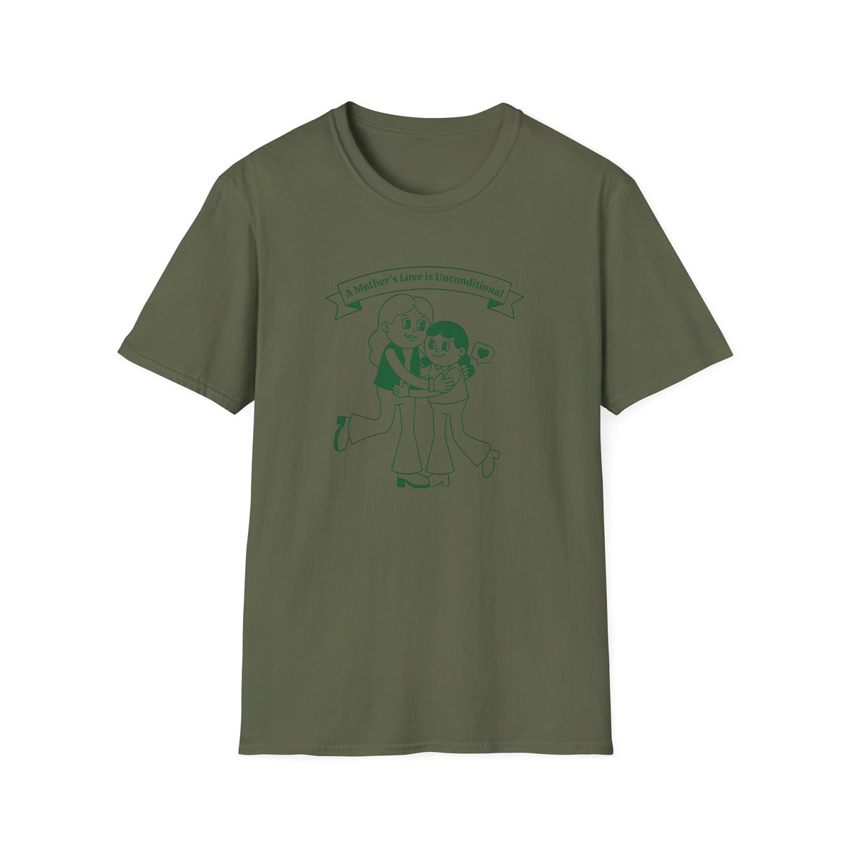 A Mother's Love Is Unconditional T-Shirt — Mom & Child (153)