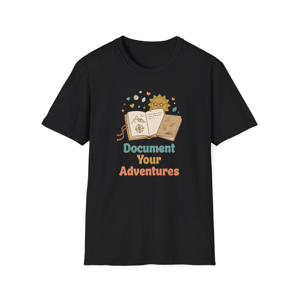 Document Your Adventures T-Shirt — Sun Books (91)
