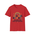 Everyone Belongs T-Shirt — Rainbow & Hearts (4)