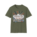 Wake Up Grateful T-Shirt — Birds Sun Mountain (86)