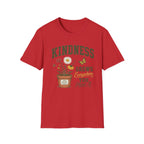 Kindness Grows T-Shirt — Butterfly Potted Daisy (2)
