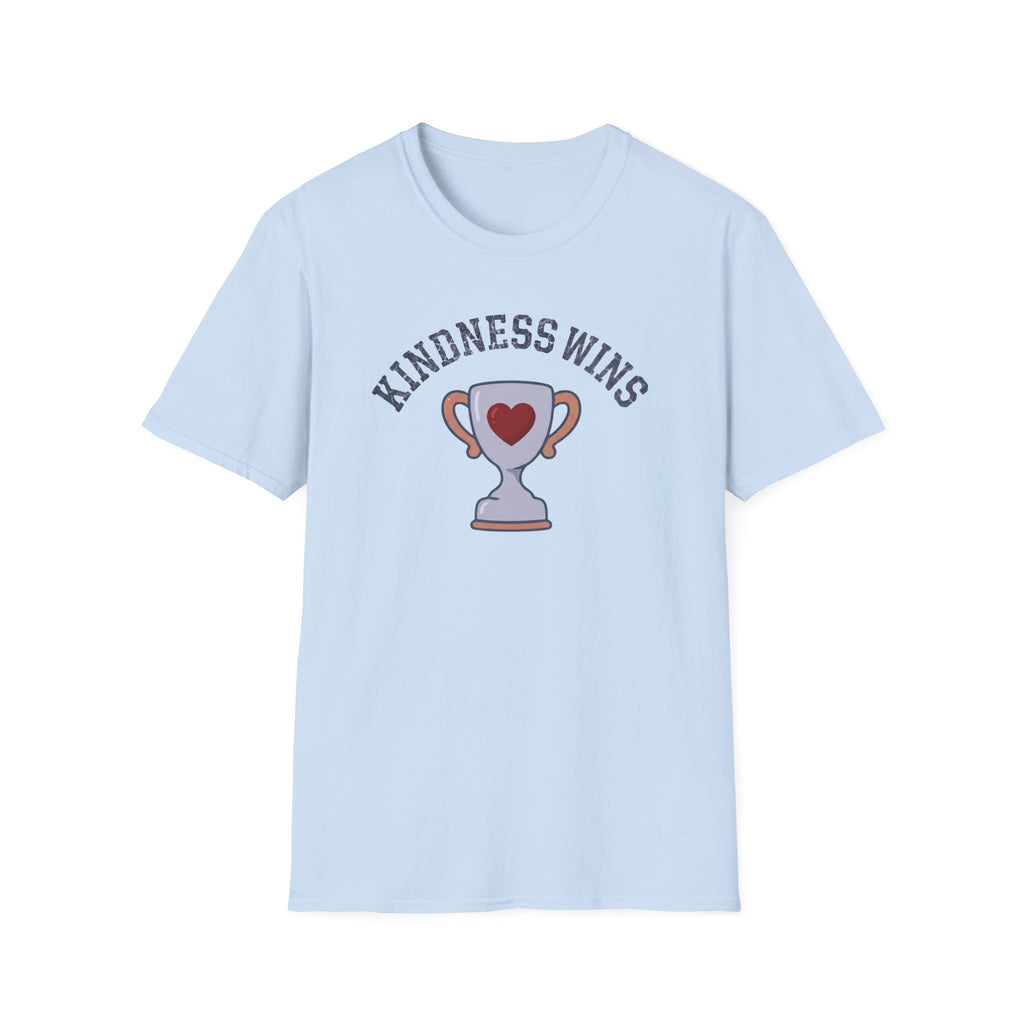 Kindness Wins T-Shirt — Trophy Heart (46)