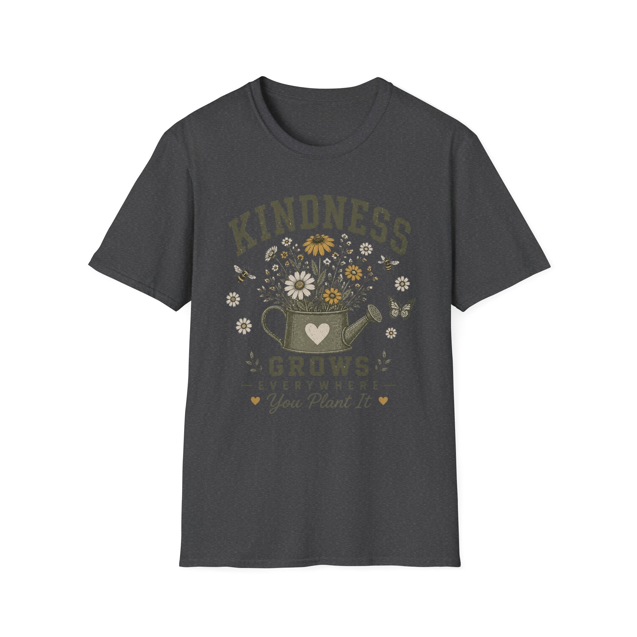 Kindness Grows T-Shirt — Watering Can (1)