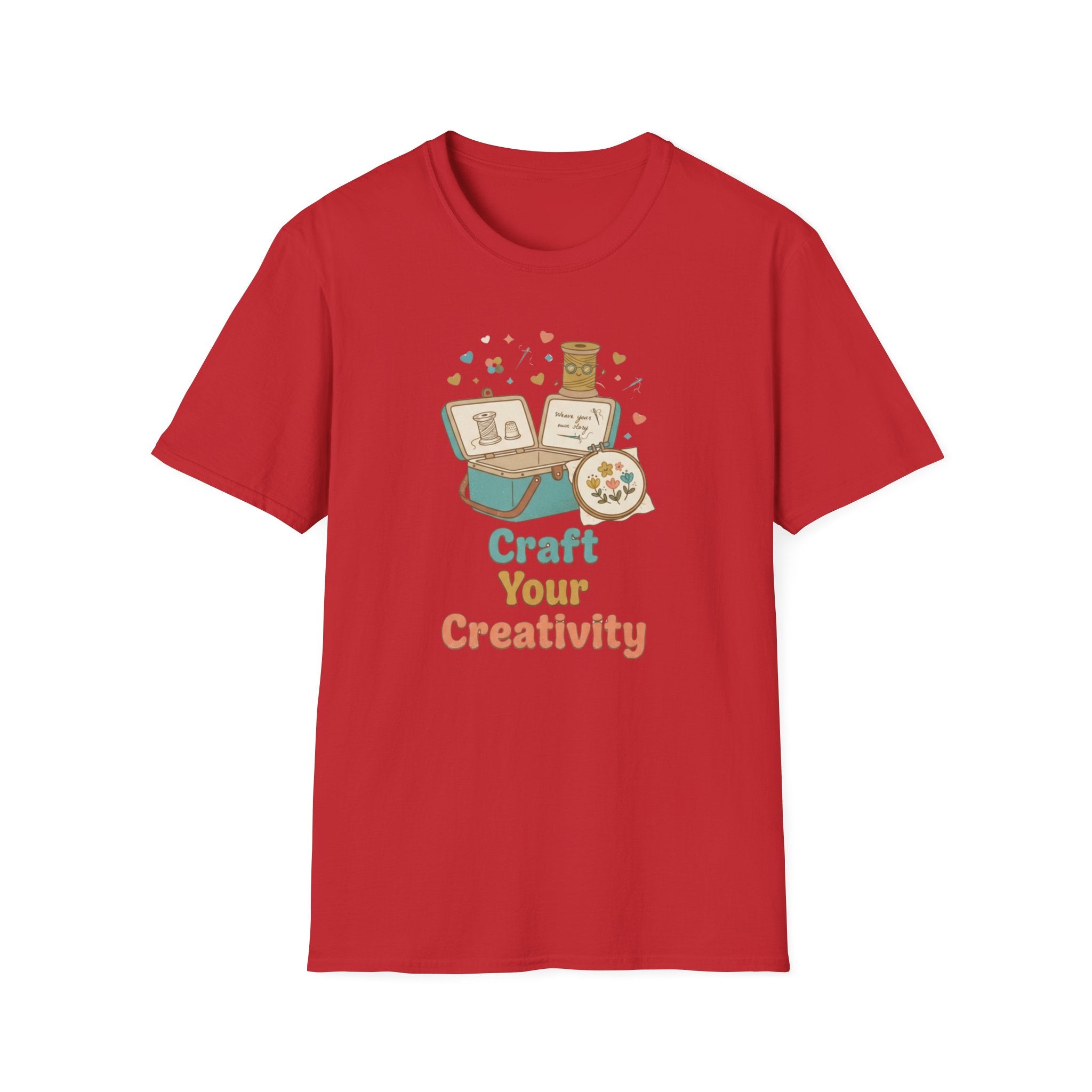 Craft Your Creativity T-Shirt — Hearts & Yarn (92)
