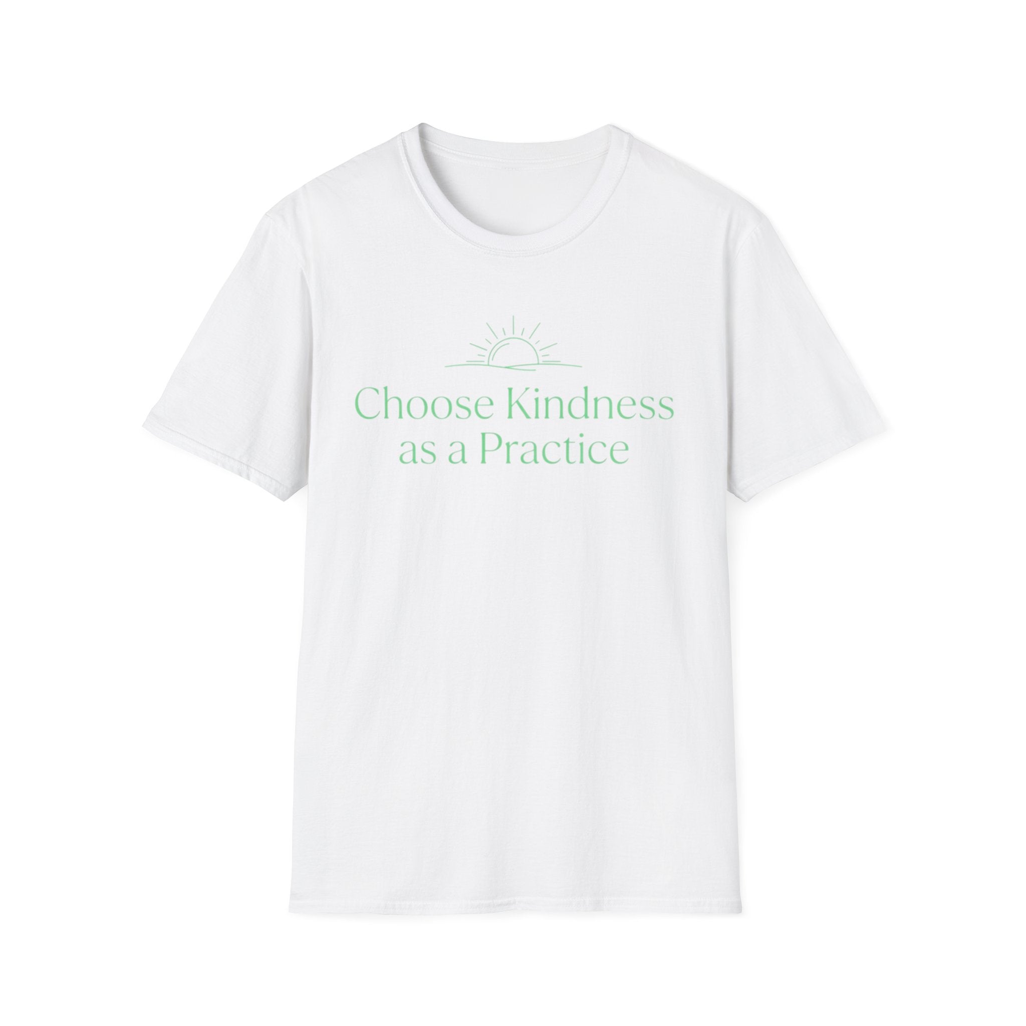 Choose Kindness As a Practice T-Shirt — Rising Sun (16)