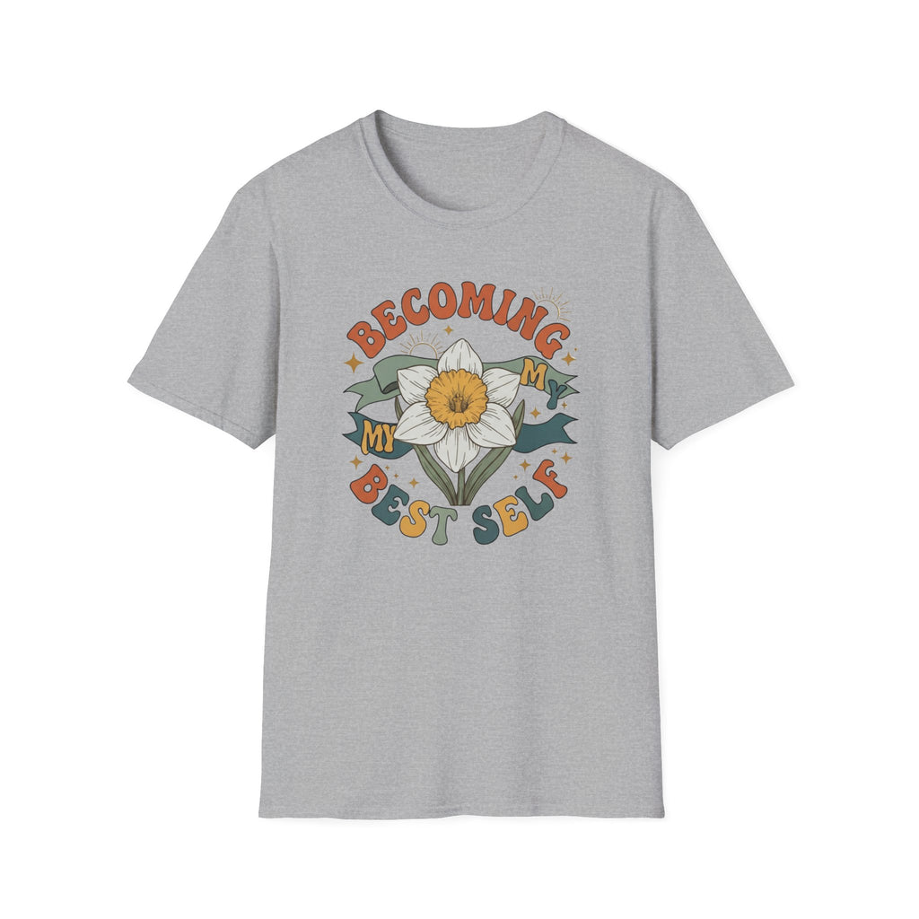 Becoming My Best Self T-Shirt — Daffodil (68)