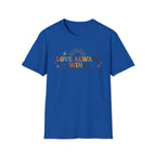 Love Always Wins T-Shirt — Birds Flowers & Sun (24)