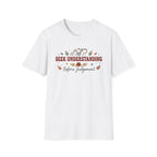 Seek Understanding Before Judgement T-Shirt — Leaves Heart (26)