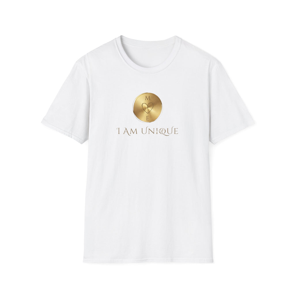 I Am Unique T-Shirt — Gold  (143 )