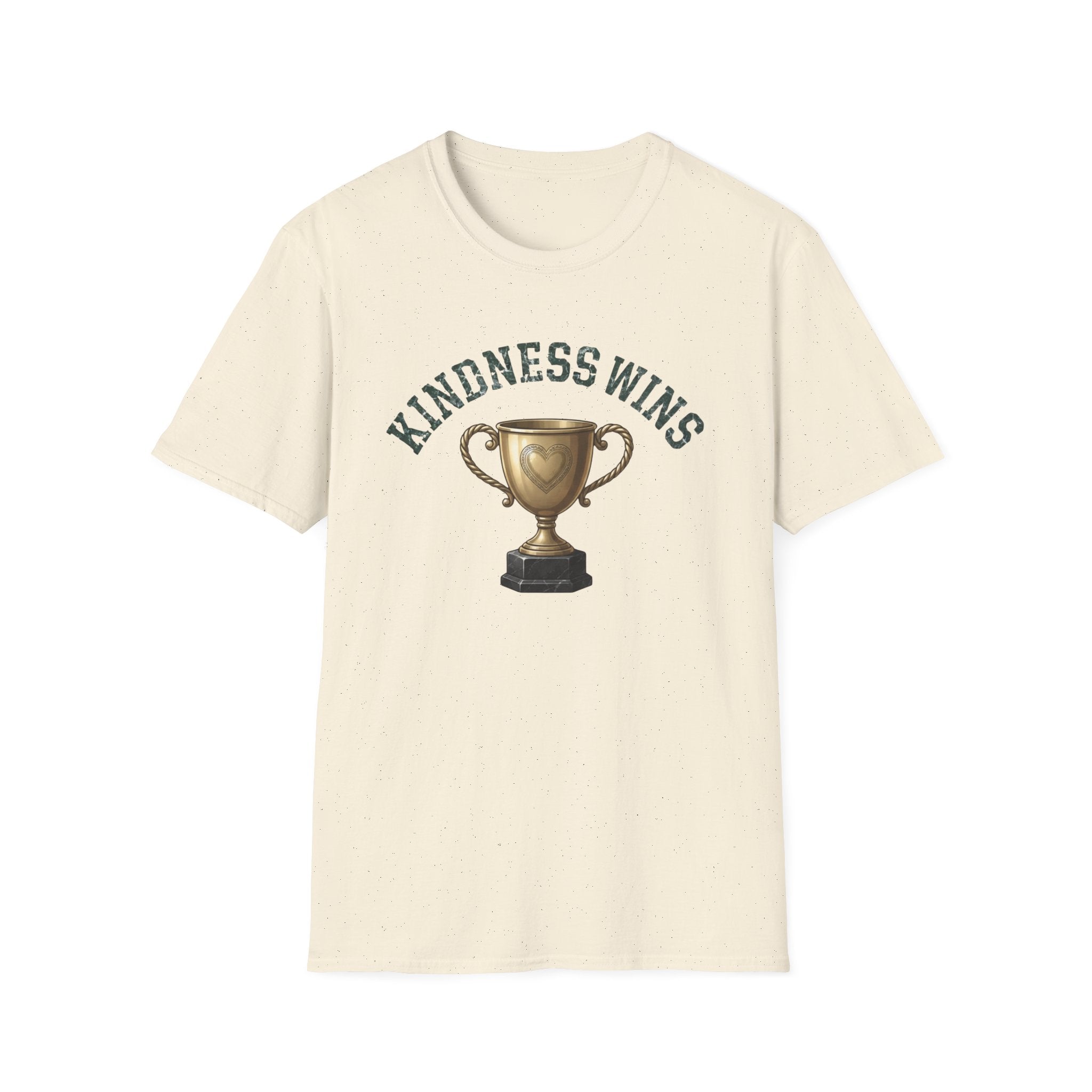 Kindness Wins T-Shirt — Gold Trophy (49)