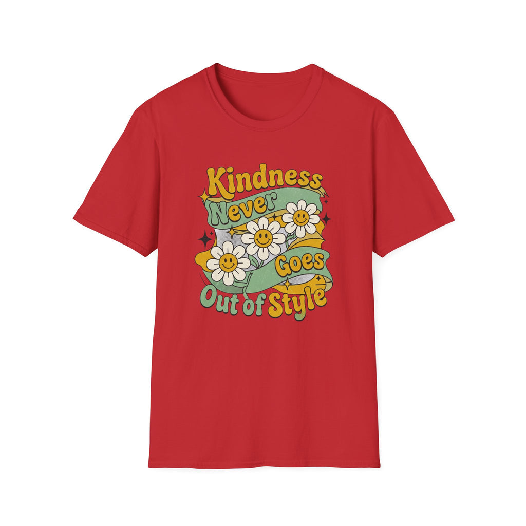 Kindness Never Goes Out Of Style T-Shirt — Stars & Flowers (56)